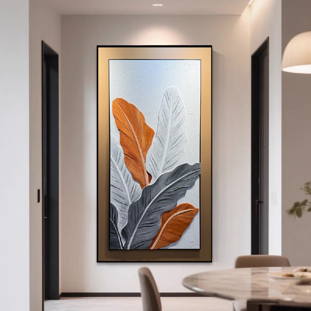实物立体玄关画