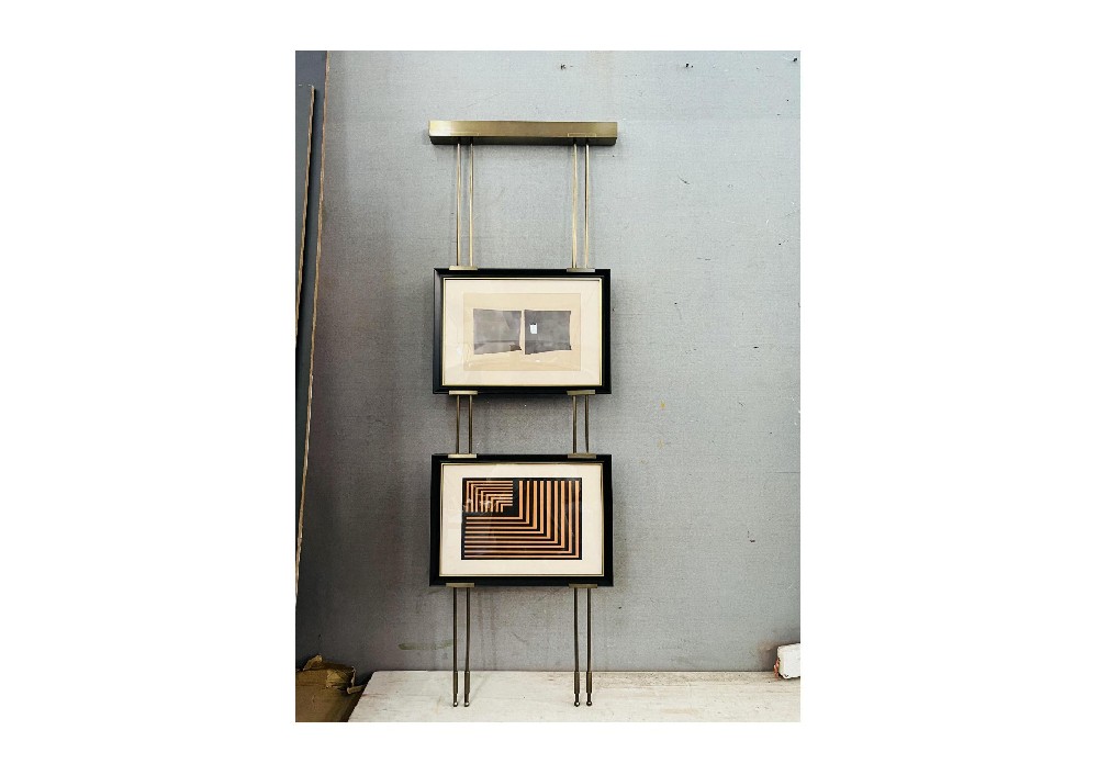 金属架装置画三版